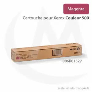 Comparateur de prix : Cartouche de toner magenta - originale - pour la gamme Xerox Couleur 500
