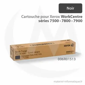 Comparateur de prix : Xerox Serie WorkCentre 7500 - noir - original - cartouche de toner - Sold