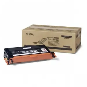 Xerox cartouche de toner d'origine noire haute capacit&eacute; 8000 pages pour Phaser 6180 pas cher