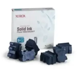 Xerox Encre Solide Cyan 14000 pages pour Xerox Phaser 8860/8860MFP (6 b&acirc;tonnets) d'origine pas cher