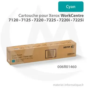 Comparateur de prix : Cartouche de toner cyan - originale - pour Xerox WorkCentre 7120, 7125, 7220, 7225, 7220i, 7225i