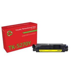 Comparateur de prix : Toner - Xerox - Everyday Kyo TK-5270Y - Jaune - Garantie à vie - Compatible