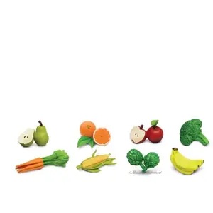 Comparateur de prix : Safari jeu de rôle Fruits & légumes Toob junior 8 pièces