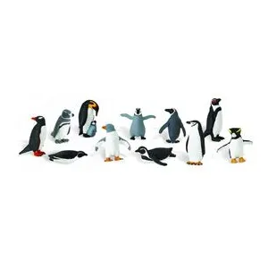 Safari set de jeu Pingouins Toob junior noir/blanc 10 pièces