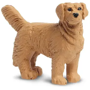 Safari Ltd Mini Figurine Golden Retriever Porte-bonheur