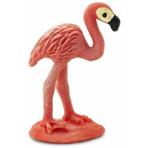 Safari Ltd Figurine Mini Flamants Roses Porte-bonheur