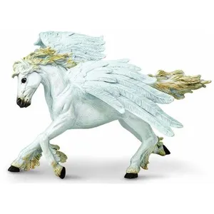 Safari figure Pegasus junior 12,3 x 14,1 cm blanc/doré