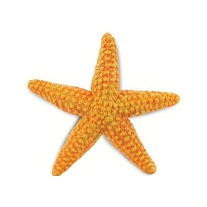 Safari figure Etoile de mer junior 10,5 cm orange