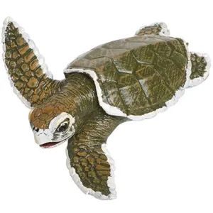 Non communiqué Safari jouer l'animal tortue warana garçon 12,5 cm vert/blanc