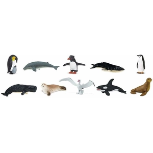 Safari Ltd 10 Figurines Antarctica 3.8cm | Figurines Arctique | Non-Toxique et sans BPA | Convient aux Enfants de 3 Ans et Plus
