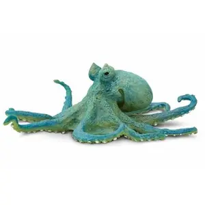 Safari créatures marines Octopus junior 12,75 cm vert