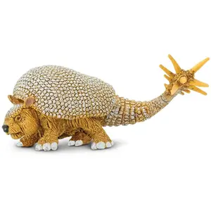 Safari animal de jeu doedicurus junior 10,5 x 5,75 cm gris/rouge