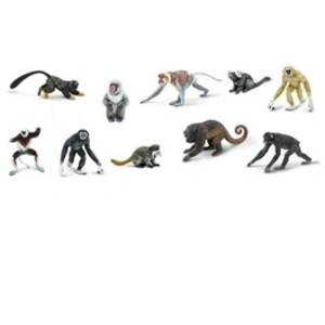 Safari protagonistes Primates Toob junior 10-part pas cher