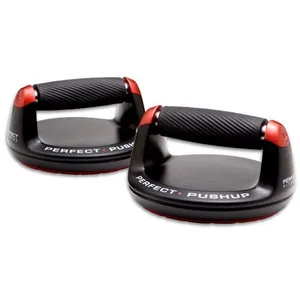 Comparateur de prix : Poignées de pompes Perfect Fitness Push up V2 Noir TU MAG418821