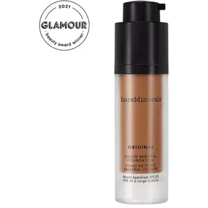 Comparateur de prix : Liquid Make Up Base bareMinerals Original Nº 25 Golden dark 30 ml