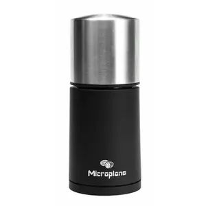 Comparateur de prix : Moulin a epices 2 en 1 soft touch et inox - microplane