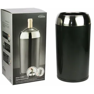 Refroidisseur à bouteilles titane/chrome Trudeau 5060078 - titane pas cher