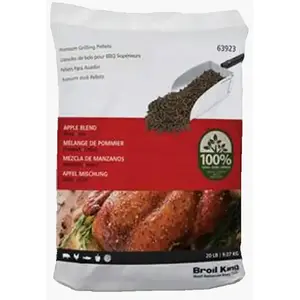Comparateur de prix : Non communiqué Sac pellets Pomme 9 kgs - Broil King*