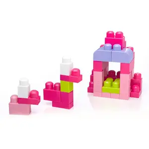 Comparateur de prix : Mega Bloks Sac Medium Rose Blocs De Construction Megabloks 60 Pièces