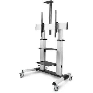 StarTech.com Meuble TV Startech 1110C-MOBILE-TV-CART Bicolore pas cher