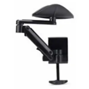 StarTech.com Adjustable Arm Rest For Desk, Clamp-On Install/No Drilling kit de montage - noir