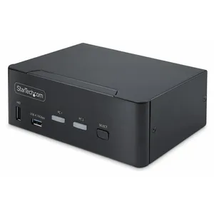 StarTech.com Switch KVM DisplayPort 2 Ports, 8K 60Hz / 4K 144Hz, DP 1....