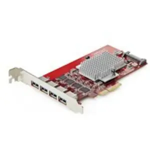 StarTech.com - Adaptateur USB - PCIe 3.0 x4 profil bas - USB 3.2 Gen 2... pas cher