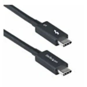 Comparateur de prix : StarTech.com Câble Thunderbolt 5 (80 Gb/s) USB-C - M/M - 0.8 m - Noir