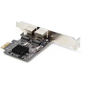 StarTech.com Carte réseau PCI Express à 2 port RJ45 Gigabit Ethernet pas cher