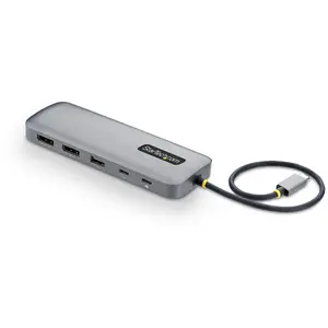 Hub USB-C StarTech 189B-USBC-MULTIPORT Double DisplayPort 4K 100W