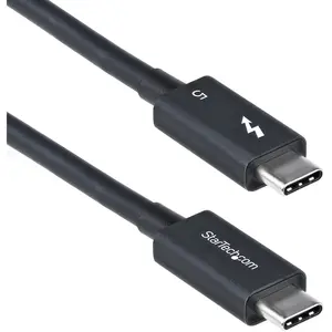 Comparateur de prix : StarTech.com Câble Thunderbolt 5 (80 Gb/s) USB-C - M/M - 0.5 m - Noir