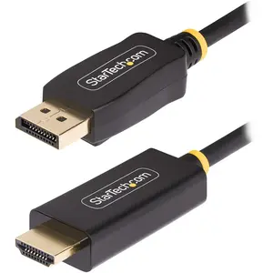 StarTech.com Câble StarTech DisplayPort HDMI 2m 4K 60Hz HDR Connecteurs Or pas cher