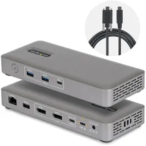 Startech.com 208ue-usb4-dock Station D'Accueil Avec Fil Gris