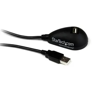 Comparateur de prix : StarTech.com Rallonge StarTech USB-A vers USB-A femelle coudé USB 2.0 - 1,5 m - Noir