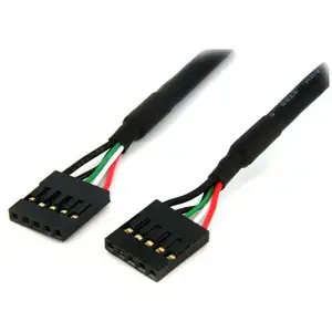 StarTech.com Câble - StarTech - IDC-5 - 45 cm - USB - F/F - Noir pas cher