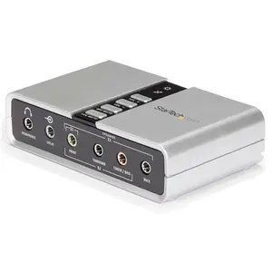 StarTech.com StarTech USB Audio Adapter External Sound Card pas cher