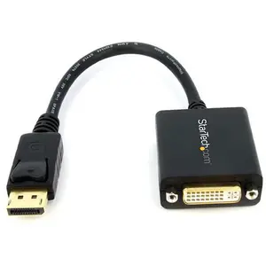 Comparateur de prix : StarTech.com Startech Adaptateur DisplayPort vers DVI DP2DVI2 Noir TU