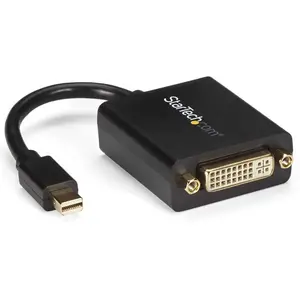 Comparateur de prix : StarTech.com Startech Adaptateur Mini DisplayPort vers DVI MDP2DVI Noir 0,13 m TU