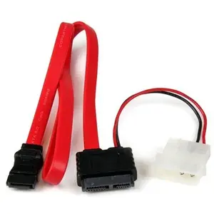StarTech.com Startech - Connecteur Slim Sata vers sata (données + alimentation) pas cher