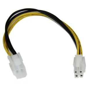 StarTech.com Rallonge d'alimentation auxiliaire P4 Mâle/Femelle 20 cm pas cher