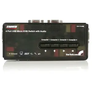 Comparateur de prix : StarTech.com SV411KUSB commutateur écran, clavier et souris
