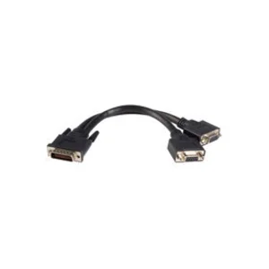 Startech Câble DMS-59 vers VGA DMSVGAVGA1 Noir 0,2 m TU