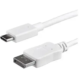 Comparateur de prix : StarTech.com Startech Adaptateur USB C vers DisplayPort CDP2DPMM1MW Blanc 1 m TU