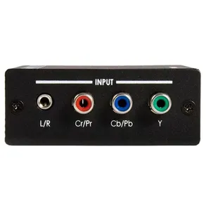 Comparateur de prix : Convertisseur video composant vers HDMI avec audio - convertisseur video - noir