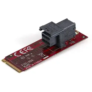 Comparateur de prix : StarTech.com Adaptateur PCIe 4.0 x4 U.2 vers M.2