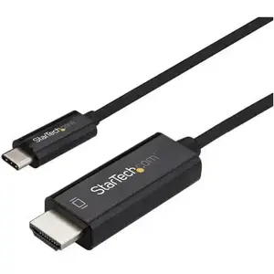 Comparateur de prix : StarTech.com Startech Adaptateur USB C vers HDMI CDP2HD1MBNL          Noir 1 m TU