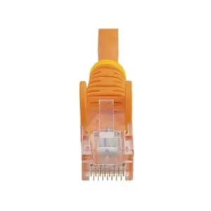 Comparateur de prix : STARTECH Câble réseau Cat5e UTP sans crochet - 7 m Orange - Cordon Ethernet RJ45 anti-accroc - Câble patch