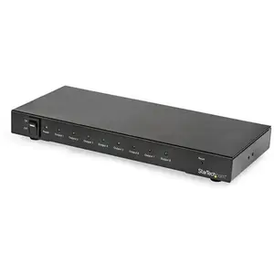 Comparateur de prix : Répartiteur HDMI - StarTech.com - ST128HD20 - 4K - 60 Hz - 8 ports - Compatible HDR