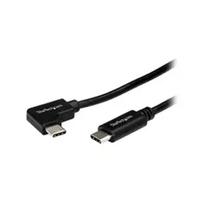Comparateur de prix : StarTech.com Câble USB-C coudé à angle droit de 1 m - STARTECH - USB 2.0 - Noir