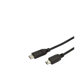 Comparateur de prix : StarTech.com Câble USB 2.0 Type-C vers Mini-B de 2 m - STARTECH - Transfert de données - Noir